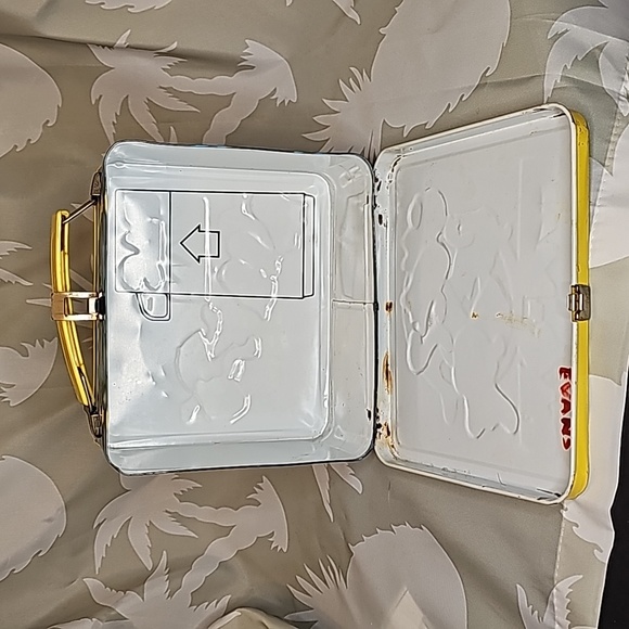 Vintage Aladdin 1980 PAC-MAN Video Game Metal Lunchbox - Picture 7 of 11